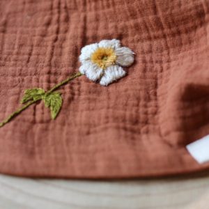 Musselintuch “BlumenLiebe”