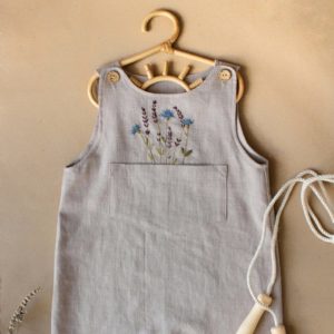 Jumpsuit “SommerblumenLiebe” Sand 92